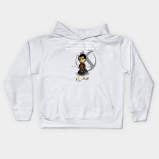 No, but I'm listening to you, I'm just listening to you, I'm warning you, I'm telling you, I'm going to take you down to the hut with a pitcher of the fleet and a piece of dry bread. Kids Hoodie